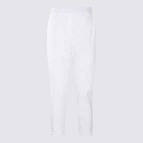 Antonelli White Cotton Pants - Antonelli - Modalova