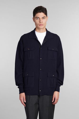 Bally Shirt In Blue Cashmere - Bally - Modalova