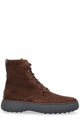Tod's Lace-up High Ankle Boots - Tod's - Modalova