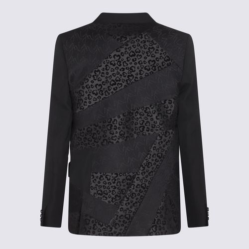Black Wool And Linen Blazer - Comme Des Garçons Homme Plus - Modalova