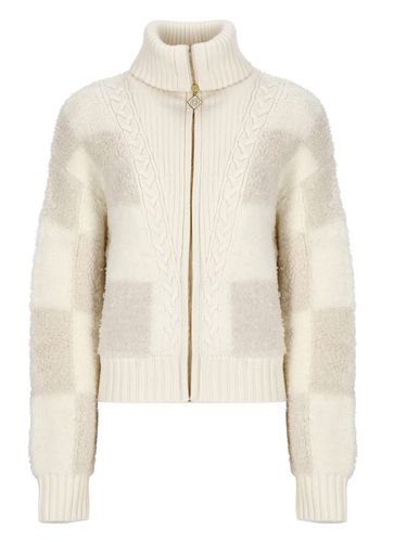 Casablanca Ivory Wool Blend Sweater - Casablanca - Modalova