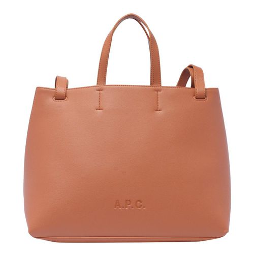 A. P.C. Logo Embossed Medium Tote Bag - A.P.C. - Modalova