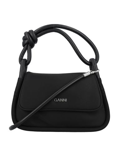 Ganni Knot Flap Over Bag - Ganni - Modalova