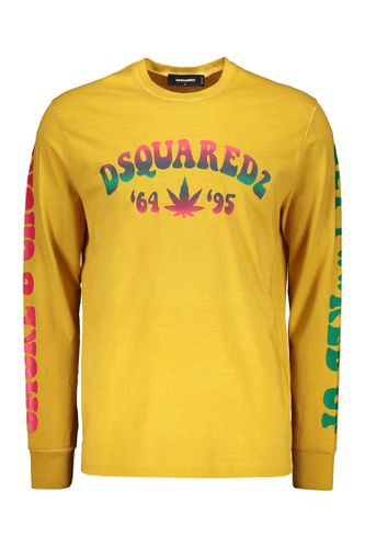 Dsquared2 Printed Cotton T-shirt - Dsquared2 - Modalova