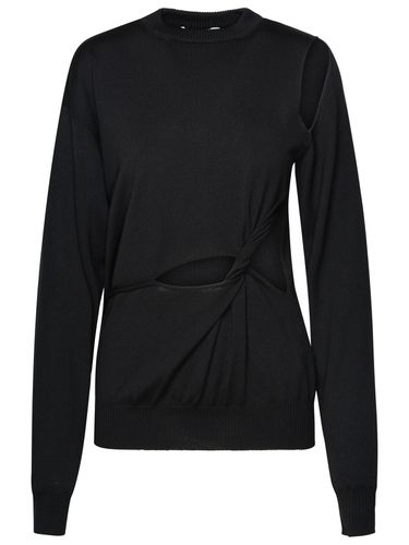 SportMax Black Virgin Wool Sweater - SportMax - Modalova