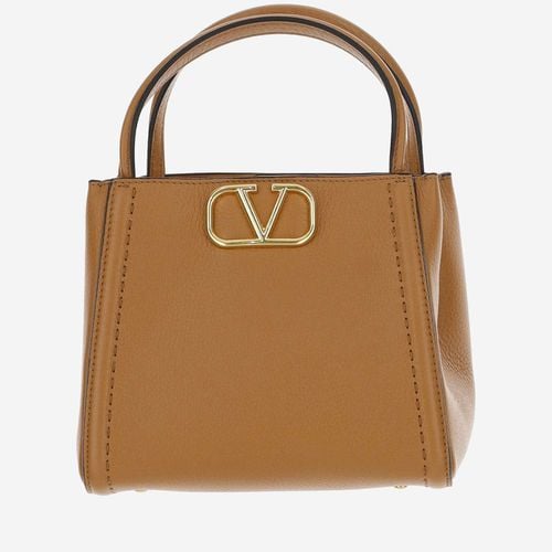 Alltime Small Handbag Made Of Grained Calf Leather - Valentino Garavani - Modalova