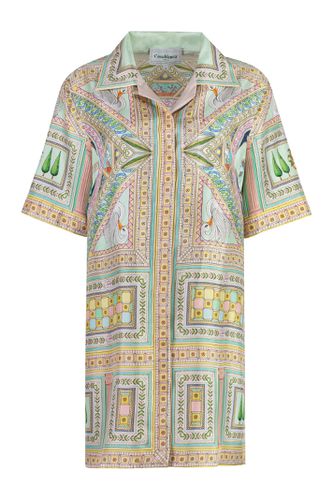 Casablanca Silk Shirtdress - Casablanca - Modalova