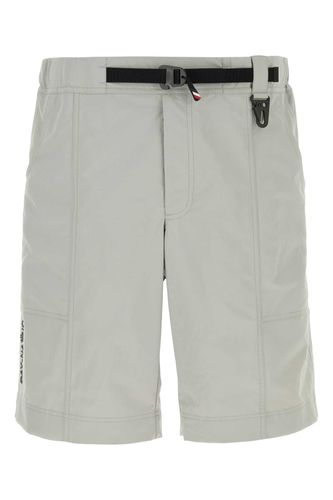 Grey Polyester Bermuda Shorts - Moncler Grenoble - Modalova