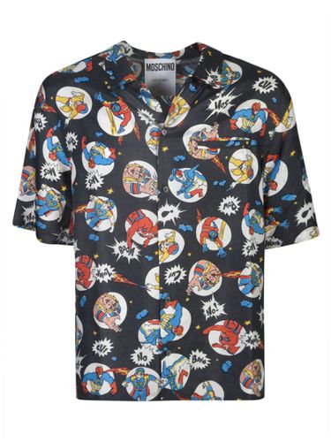 Moschino Printed Shirt - Moschino - Modalova