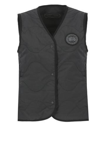 Sleeveless Quilted With Logo - Canada Goose - Modalova