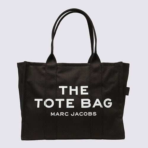 And White Canvas Tote Bag - Marc Jacobs - Modalova