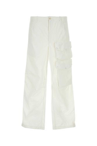 Ten C White Nylon Cargo Pant - Ten C - Modalova