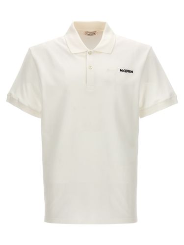 Alexander McQueen Logo Polo Shirt - Alexander McQueen - Modalova