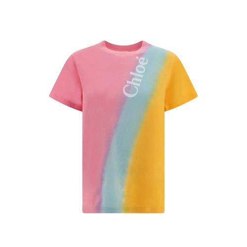 Chloé Cotton Logo T-shirt - Chloé - Modalova