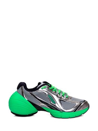 Green And Silver Tk-mx Runner Sneakers - Givenchy - Modalova