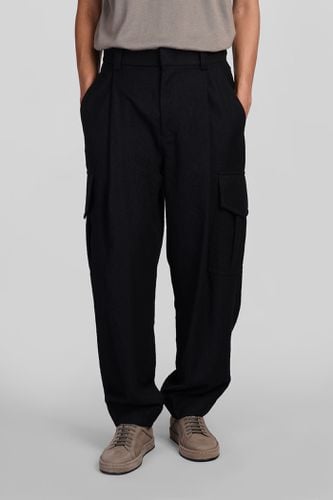 Giorgio Armani Pants In Black Wool - Giorgio Armani - Modalova