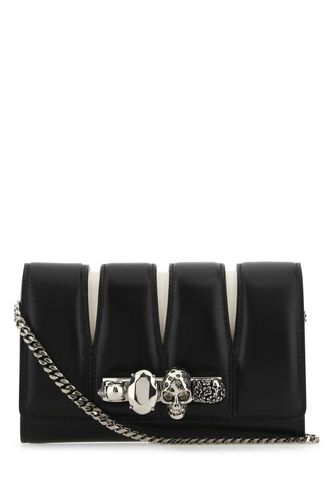 Two-tone Nappa Leather The Slash Clutch - Alexander McQueen - Modalova