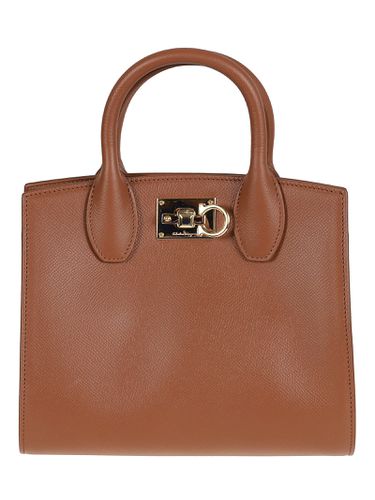 Ferragamo The Studio Box Hand Bag - Ferragamo - Modalova