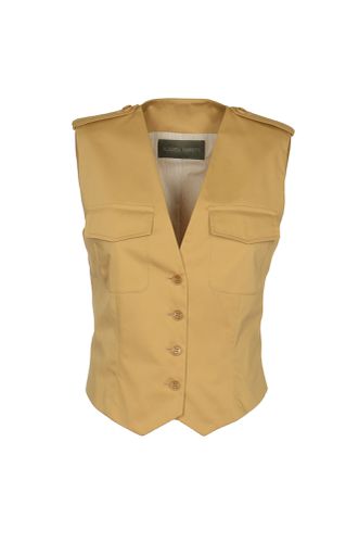 Patched Front Pockets Slim Vest - Alberta Ferretti - Modalova