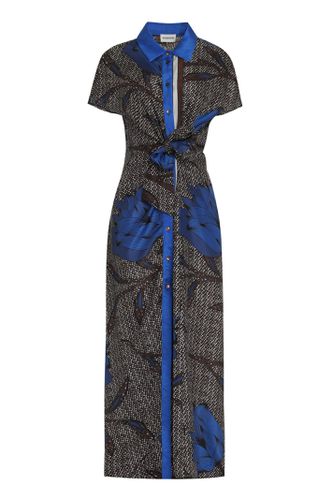 Parosh Printed Silk Shirtdress - Parosh - Modalova