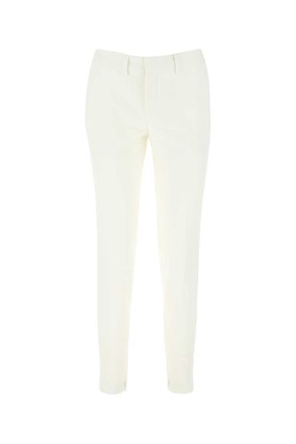 Saint Laurent Ivory Wool Pant - Saint Laurent - Modalova