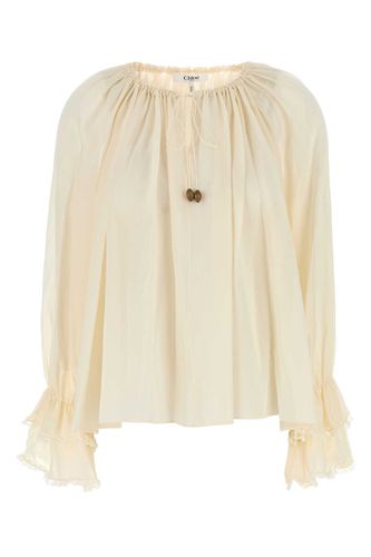 Chloé Ivory Silk Blouse - Chloé - Modalova