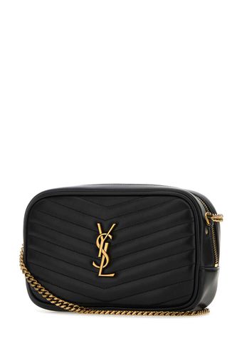 Leather Mini Lou Crossbody Bag - Saint Laurent - Modalova