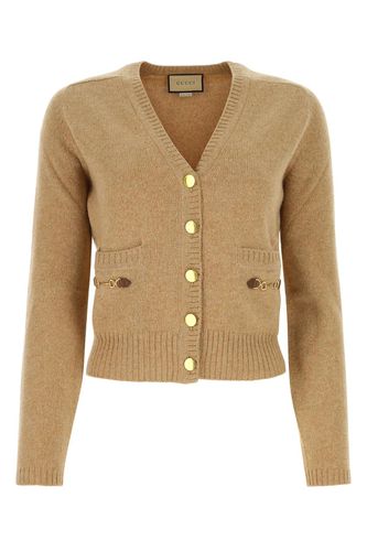 Gucci Biscuit Cashmere Cardigan - Gucci - Modalova