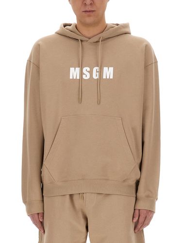 MSGM Sweatshirt With Logo - MSGM - Modalova