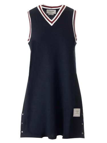 Cotton Pique Tennis Dress - Thom Browne - Modalova