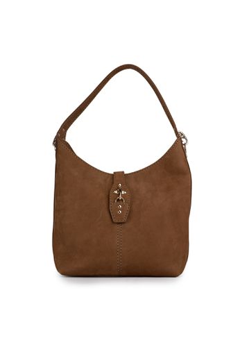 Fay Hobo Bag In Suede - Fay - Modalova