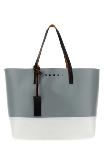 Marni Two-tone Pvc Shopping Bag - Marni - Modalova