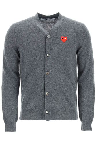 Unisex Heart Cardigan - Comme des Garçons Play - Modalova