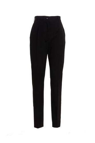 Virgin Wool Tailored Trousers - Dolce & Gabbana - Modalova