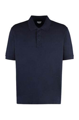 Cotton Piquè Polo Shirt - Bottega Veneta - Modalova