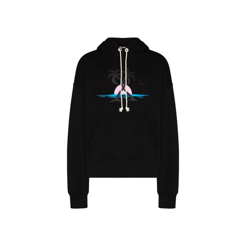 Oversize Cotton Sweatshirt - Palm Angels - Modalova