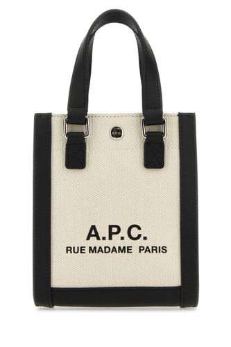 A. P.C. Two-tone Canvas And Leather Camille 2.0 Mini Handbag - A.P.C. - Modalova