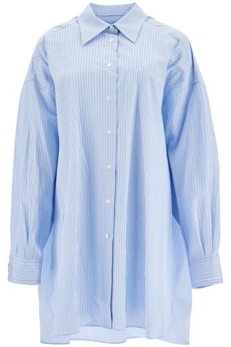 Striped Maxi Shirt For Women - Maison Margiela - Modalova