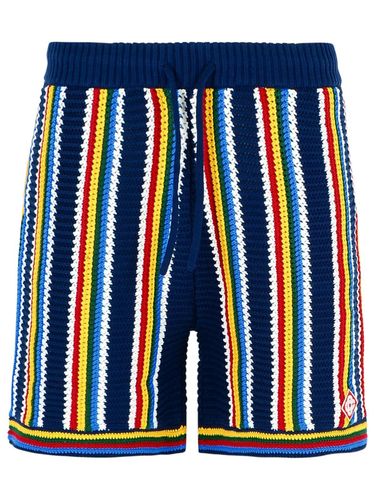 Crochet Multicolor Viscose Bermuda Shorts - Casablanca - Modalova