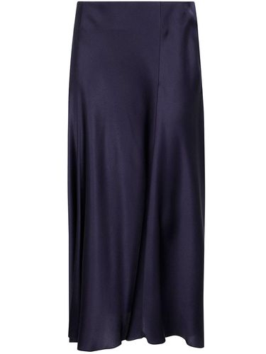 Alberta Ferretti Satin Midi Skirt - Alberta Ferretti - Modalova