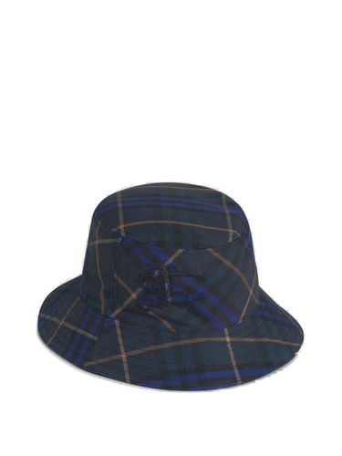 Ekd Motif Checked Bucket Hat - Burberry - Modalova