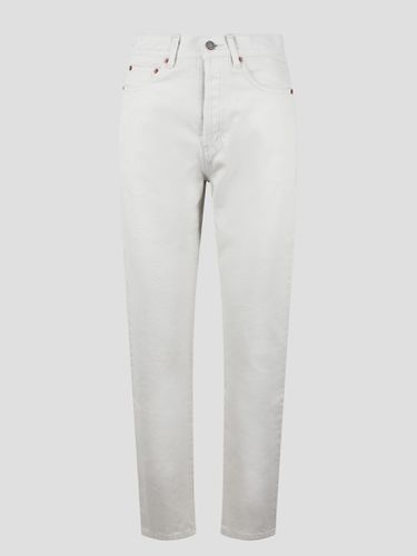 High-waisted Slim-fit Jeans - Saint Laurent - Modalova