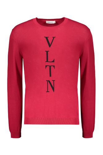 Long Sleeve Crew-neck Sweater - Valentino Garavani - Modalova