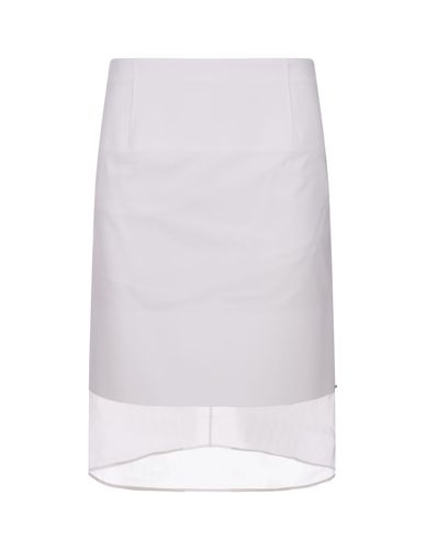 SportMax White Turchia Skirt - SportMax - Modalova