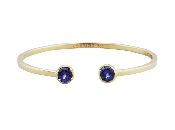 Lo Spazio Tanzanite Bangle - Lo Spazio Jewelry - Modalova