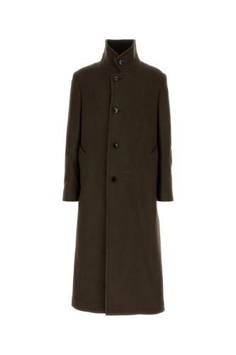 Wool Coat - Ami Alexandre Mattiussi - Modalova