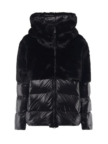 Nylon Jacket With Faux Fur Tacoma - Blauer - Modalova