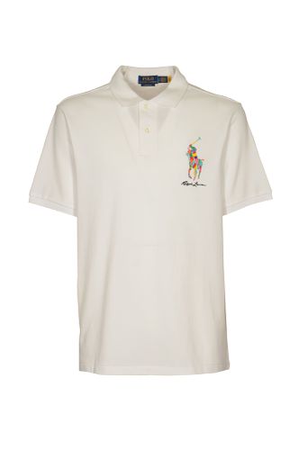 Signature Logo Embroidered Polo Shirt - Polo Ralph Lauren - Modalova