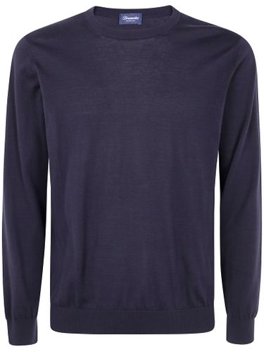 Long Sleeves Round Neck Sweater - Drumohr - Modalova