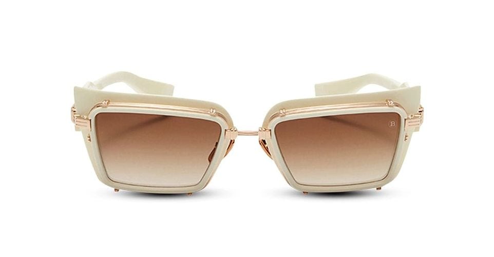 Admirable - White / Gold Sunglasses Sunglasses - Balmain - Modalova